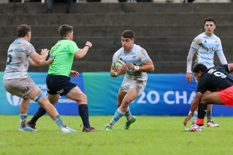 Los Pumitas golearon a Fiji en el Mundial M20